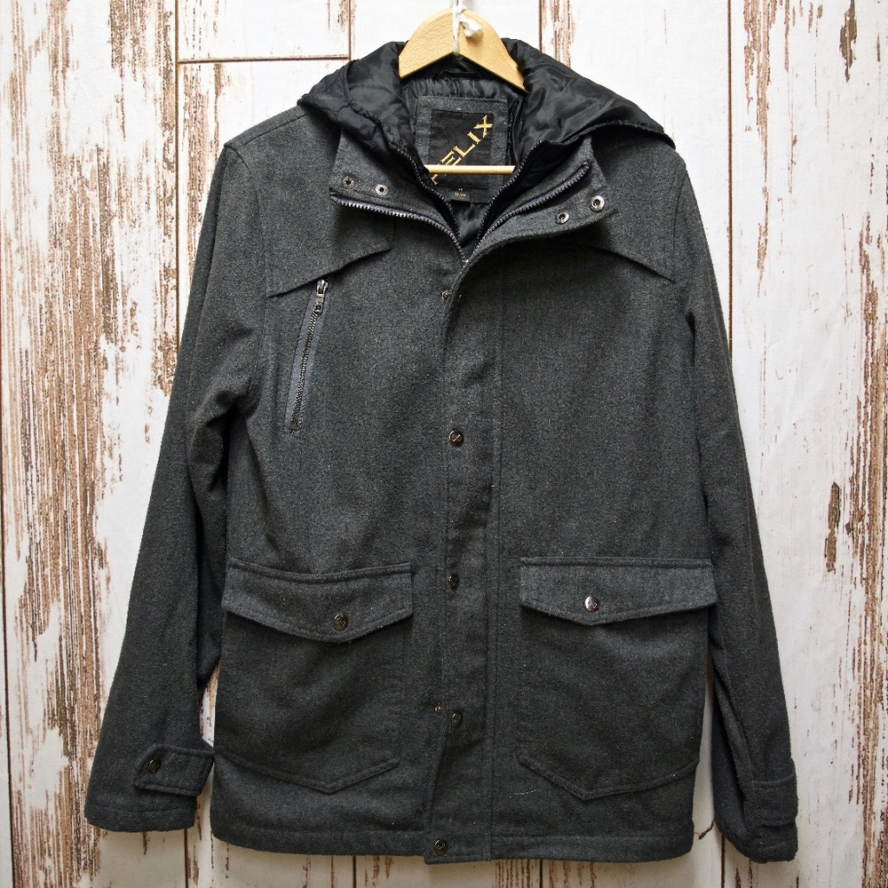 Helix Grey 100% cotton Jacket Mens M